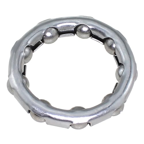 Bxian 6PCS Bicycle Crank Bearings 5/16 inch x 9 Balls Bearing Mountain Bike Part Repair Accessories Steel Ball Bearing Retainer Suitable for Mountain Bike and Stretch Bike