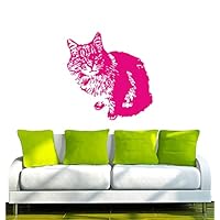 INDIGOS UG - Decalcomanie da muro - adesivi da parete - Murale - Blu, 80 x 37 cm - Decorazione per soggiorno, camera dei bambini, ufficio, scuola