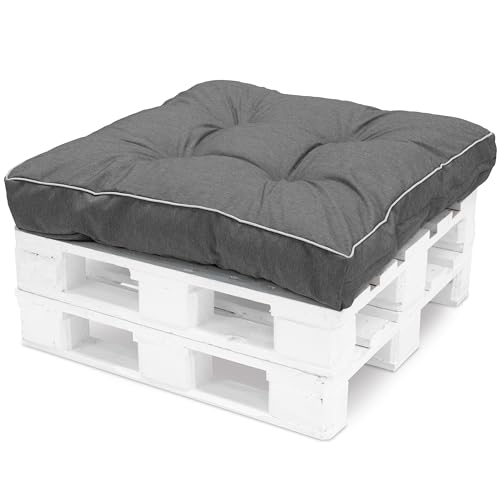 Spatium Coussins pour Palettes, Housse 100% Amovible, imperméable, Résistant aux UV,...