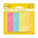Post-it Page Markers, Assorted Colors, 1 in x 3 in, 50 Sheets/Pad, 4 Pads/Pack (671-4AU)