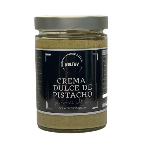 NULTHY - Crema dulce de pistacho - Frutos Secos Naturales - Sin Gluten Cover