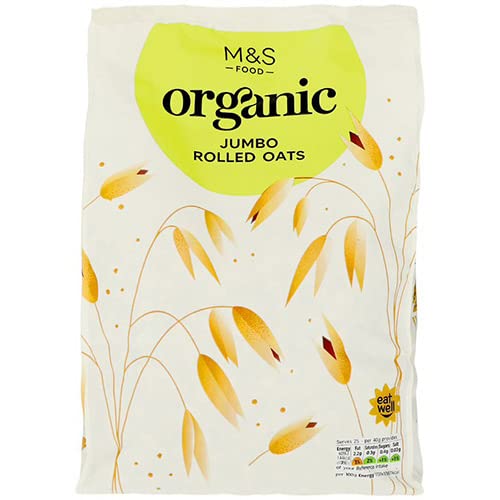 Avena Orgánica Jumbo Rolled Oats Marks and Spencer 1000g