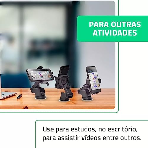 Suporte Universal de Celular Tablet SmartPhone GPS para Carro Veicular