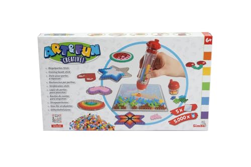 Cuentas para planchar Simba Art y Fun con 5000 perlas y moldes infantiles 2