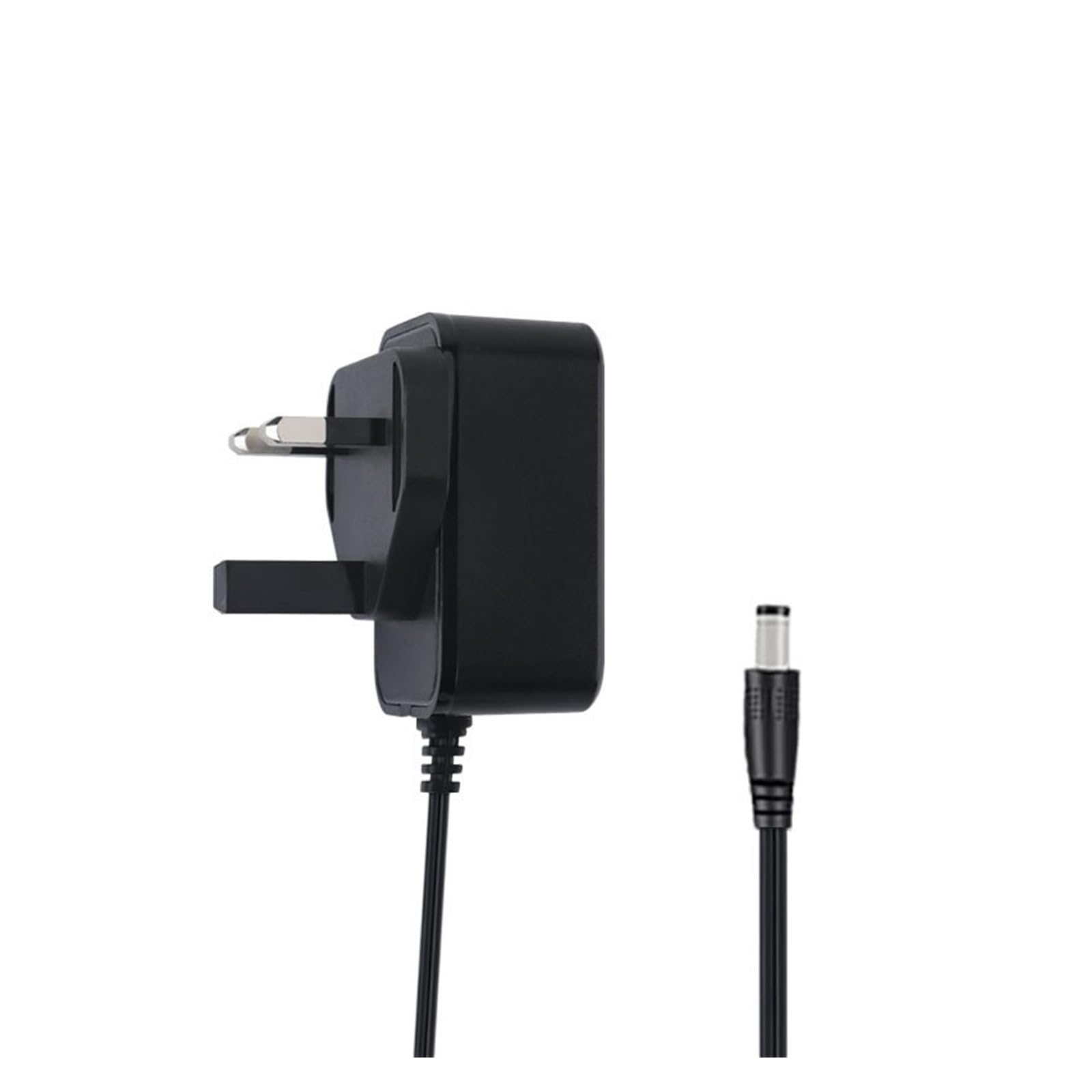 Alimentador 24V 0.5A soluciona la compatibilidad de enchufes UK y UE negro 3