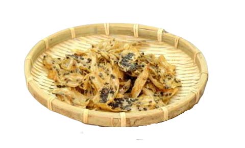 いわしせんべい(黒ごま入り) 100g単位の量り売り