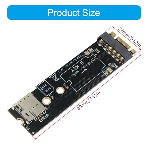 PCIe & 2280 a Adaptadores para Módulo de Red 3042 + Tarjeta Adaptadora M miniatura 3
