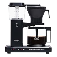 Moccamaster KBG Select, Filtermaschine Kaffee, Kaffeemaschine, Filterkaffee, Schwarz, 1.25L – Ansicht 1