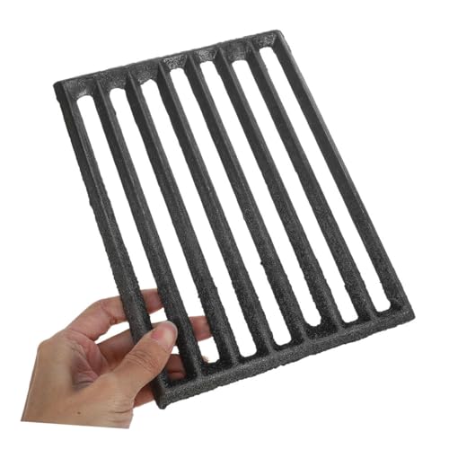 Barbecue poêle et cheminée support fer rectangulaire haute température