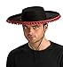 ADULT Spanish Costume Hat with RED Pom Poms (Pom poms are redder than appear in photo)