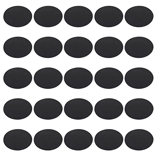 Papier noir épais rond VILLFUL pour dessiner des mandalas sans gondoler