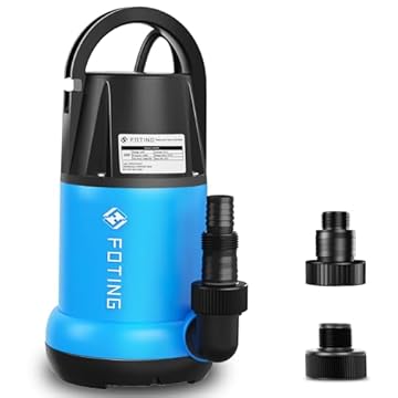 best pump to empty hot tub