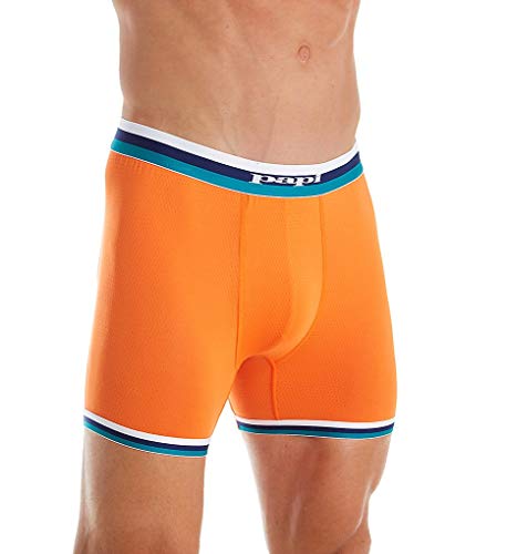 papi Men's Retro Original Mesh Boxer Brief, Dragonfire, M