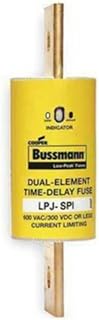 Lpj-250Spi 250A Blade Time Delay Melamine Fuse, 600Vac/300Vdc