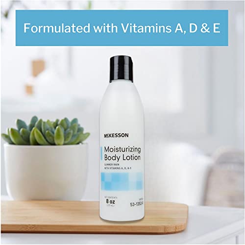 Mckesson Moisturizing Body Lotion With Vitamins A, D, E, Summer Rain Scent, 8 Oz, 1 Count #TOP3