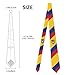 AKMCBSH Fashion Flag of Colombia Tie Comfortable Soft Novelty Necktie Unisex Neck Ties for Valentine's Day Weddings Party Father's Day Birthday Gift