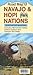 Road Map of Navajo & Hopi Nations