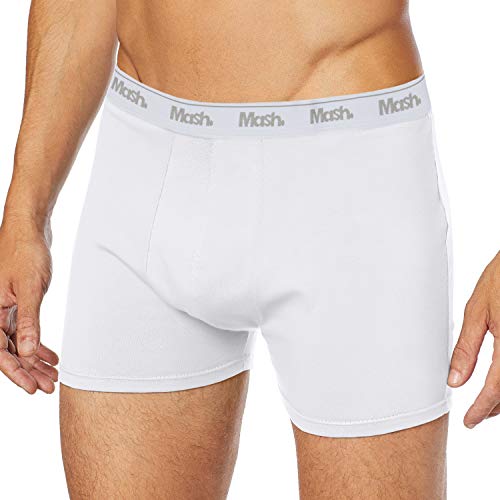 Mash - Cueca Boxer 170.26, Masculino, Branco, G
