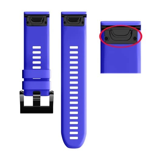 Correa de silicona impermeable con cierre rapido para Forerunner 935