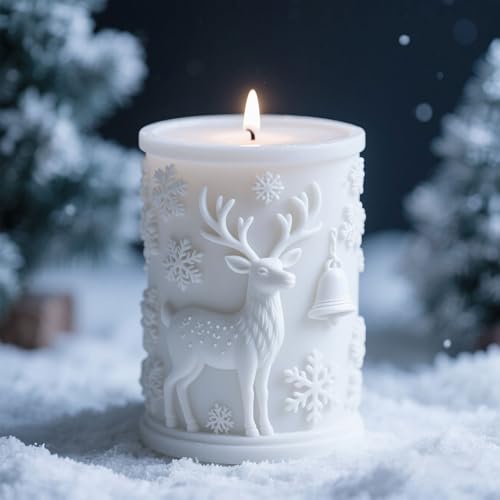 Silicone Candle & Resin Holiday Molds