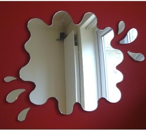 sendmeamirror Puddle Mirror 45cm x 40cm and 6 Splashes