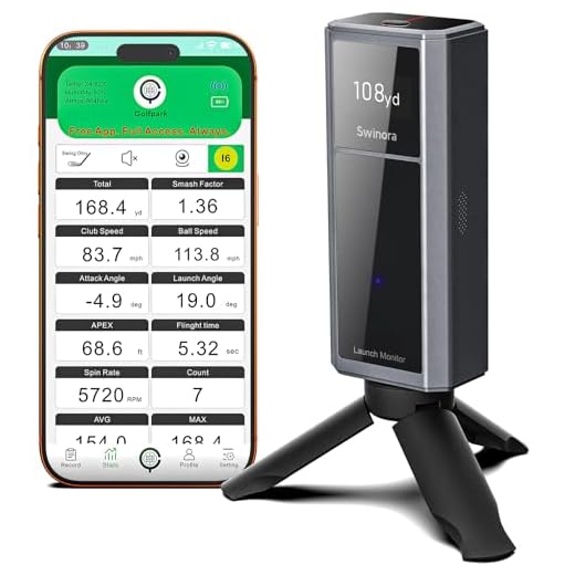Portable Golf Launch Monitor & Simulator