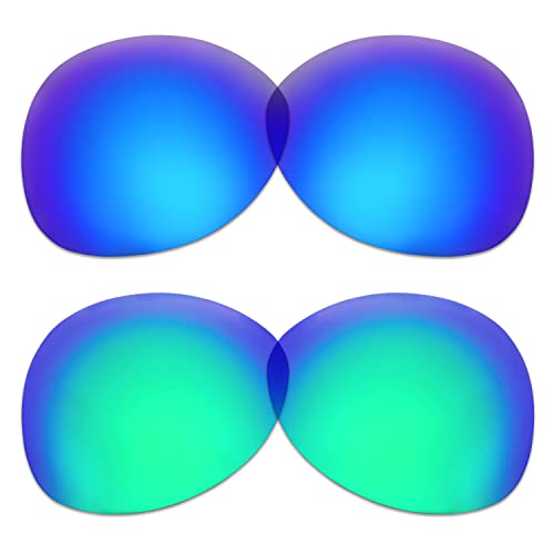 Lentilles pour Oakley Plaintiff lot de 2 paires de verres de rechange