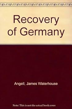 Hardcover The recovery of Germany, Book