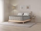 ABH Queen Mattress, Plush Mattress, 14 Inch Cooling Hybrid Mattress, Quilted Cover, 1 Inch Copper Gel Silver Graphite Visco Foam, Adjustable Friendly, Made in USA