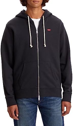 Levi's Herren New Original Zip Up Sweatshirt
