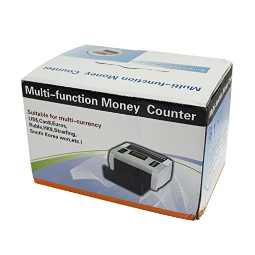 Compteuse de billets M06 portable et compteur de devises Euro et dollars pour commerce