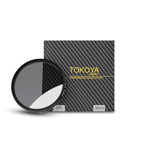 Image of Welborn 55MM Polarising Filter Circular Polarizing CPL - Great Optics, Multi-Coated, Enhanced Color & Contrast and Your Photography