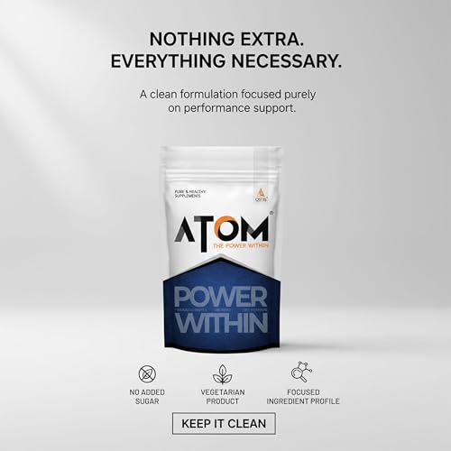 Image of AS-IT-IS ATOM PWR Whey XL - Powered with Fermented Yeast Protein Isolate, 24g Protein, with DigeZyme, Easy Digest, Lean Muscle Gains & Strength, Rapid Recovery, 2kg Double Rich Chocolate