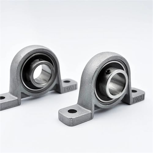 Cojinete de bloque de almohada KP003 de 17 mm rodamiento autoalineable para eje de aleación de zinc 1