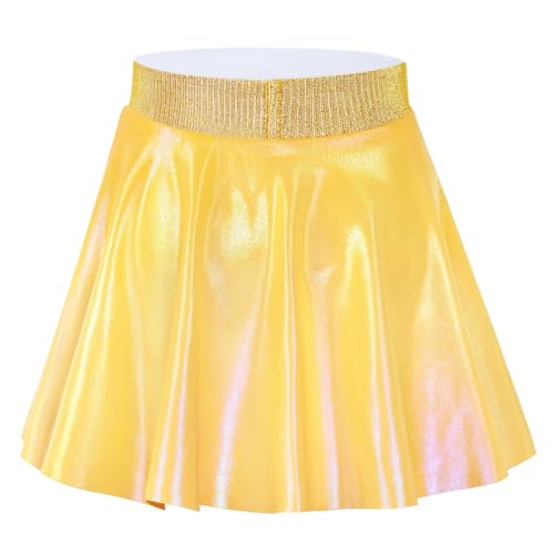 Image of Gnainach Girls Skorts High Waist Athletic Skirts with Shorts Stretchy Activewear for Teens Kids Performance Tennis