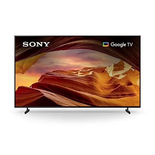 Sony 85 Inch 4K Ultra HD TV X77L Series: LED Smart Google TV KD85X77L- Latest Model, Black