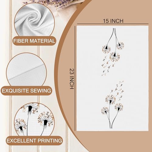 BitKAM 031-YY-MJ-Dandelion Dog Home & Kitchen,Kitchen & Dining,Dining & Entertaining,Tabletop Accessories,Linens,Dish Cloths & Dish Towels