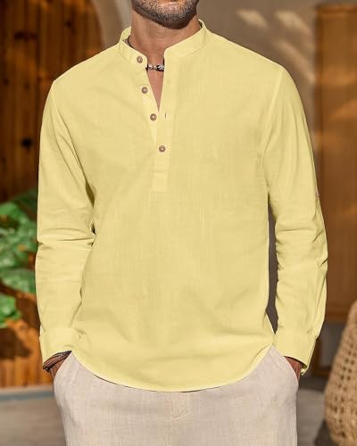 Image of Univibe Men Solid Cotton Blend Straight Kurta Shirt