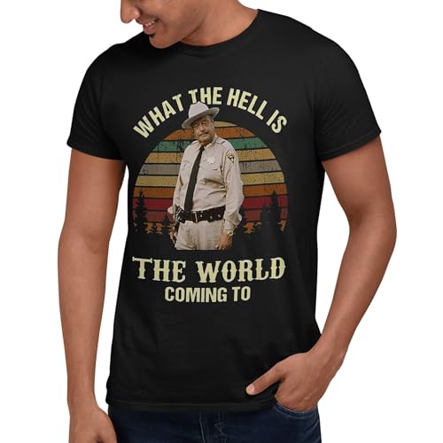 What The Hell is The World Coming to Vintage T-Shirt Black, Small-3X-Large