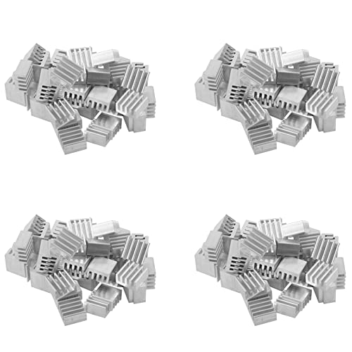 200 x 9 x 5 mm mini dissipatore di per IC LED Chipset RAM alluminio