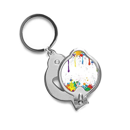 Coupe-ongles de voyage graffiti abstrait coloré pour votre trousse de toilette nomade