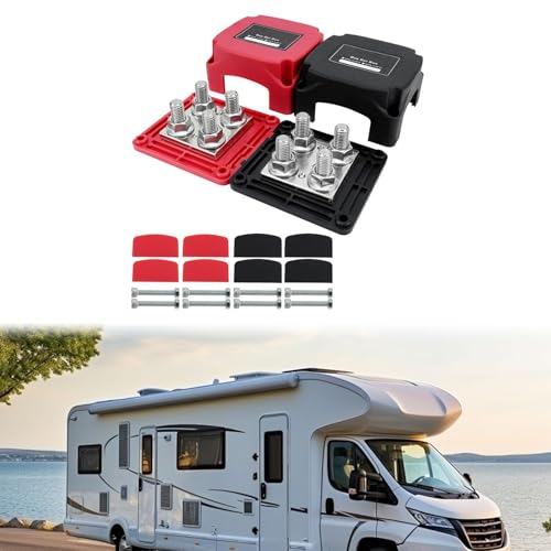Barre de bus de distribution de puissance et goujons de borne de modification pour la RV