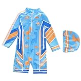 Ensemble de maillot de bain garçon, confort et style pour la baignade:Cet ensemble de maillot de bain pour garçon est composé d’un haut et d’un short de bain assortis, idéal pour les séances de natation en piscine, les journées à la plage ou les vacances d’été.