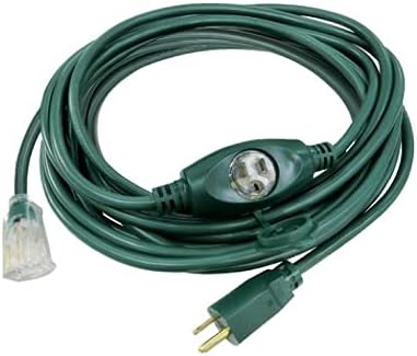 Master Electrician 09001ME 25-Ft. 14/3 SJTW Green Outdoor Extension Cord - Quantity 1