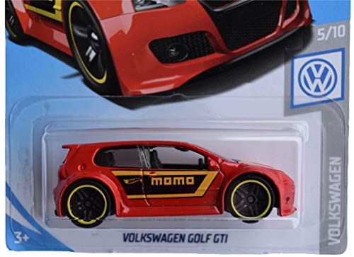Hot Wheels VW Golf GTI 19/250 rojo miniatura 2