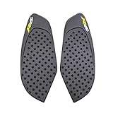 Matériau de qualité supérieure : l'autocollant de réservoir de moto est fabriqué en caoutchouc de qualité ; Résistant aux intempéries, durable et durable