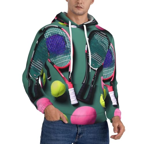 Sweat à capuche tennis homme idéal pour les fins de match en club