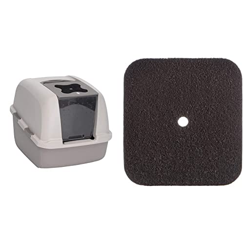 Catit Jumbo Hooded Cat Litter Pan + Filter Replacement Weekly Ads Online