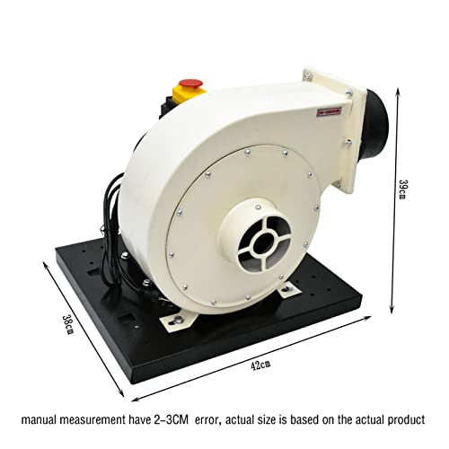 Colector de polvo de madera portátil de 750 W, separador de vacío para carpintería, potente rendimiento, ideal para grabado y limpieza