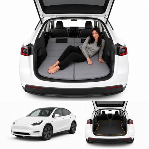 MGRFTOX Car Mattress for Subaru Crosstrek 2024-2026 Non-Inflatable Car Camping Mattress, Foldable Trunk Sleeping Pad with Split Design, Portable Car Bed for Road Trips, Camping, Travel